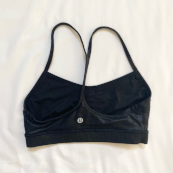 Lululemon flow y sports bra black - Picture 2 of 3